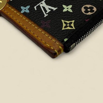 LOUIS VUITTON M92654 MONOGRAM MULTICOLORE POCHETTE CLE COIN CASE LADIES