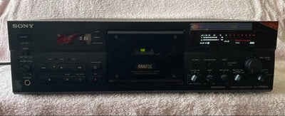 SONY TC-K555ESL 3 HEAD STEREO CASSETTE DECK DOLBY B/C VINTAGE TESTED WORKING