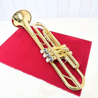 YAMAHA YTR-200ADII ADVANTAGE STANDARD BB TRUMPET YELLOW BRASS BELL DIA 4-7/8"