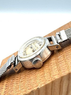 BULOVA HAND-WOUND WATCH A3377 USED FROM JAPAN FOR PARTS OR NOT WORKING