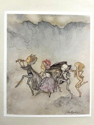 THE TEMPEST SHAKESPEARE ARTHUR RACKHAM ILLUSTRATED FIRST EDITION 20 PLATES 1926