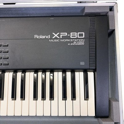 ROLAND XP-80 MUSIC WORKSTATION 76 KEY SYNTHESIZER SR-JV80 EXPANSION CASE