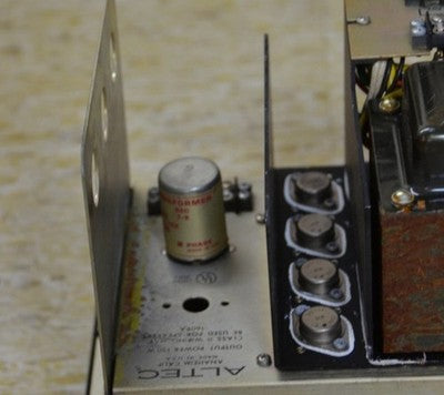 ALTEC 1609A 15335A 0803 MONO POWER AMPLIFIER NETWORK FOR PARTS OR NOT WORKING