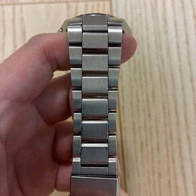 SEIKO ASTRON SBXY065 TITANIUM SOLAR RADIO CONTROLLED BLUE WATCH JAPAN