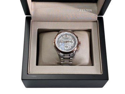 ◯CITIZEN EXCEED CC9054-52A ECO-DRIVE GPS SATELLITE RADIO TITANIUM WATCH JAPAN