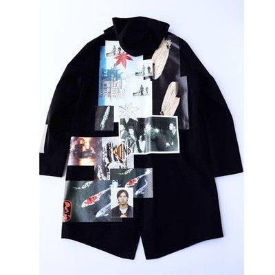 RAF SIMONS 2015SS ARCHIVE BACK PRINT MODS COAT BLACK SIZE 48 ART PARKA JAPAN