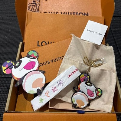 LOUIS VUITTON × TAKASHI MURAKAMI LV TM SUPERFLAT KEYCHAIN CHARM SET JAPAN