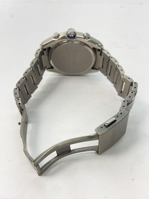 SEIKO 8B63-0BA0 CASE SIZE 5.1 ×4.4CM WRIST SIZE 16.5CM WATCH NAVY BLUE W/ BOX