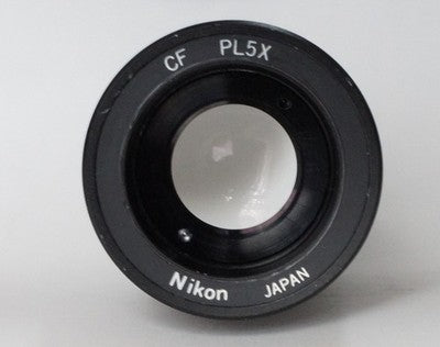 Nikon CF PL 5X Projection Lens 23.2mm For Optiphot Labophot Series Excellent
