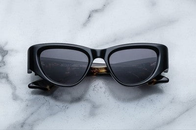 JACQUES MARIE MAGE SEYMOUR NOIR11 SUNGLASSES BLACK GREY LENS MADE IN ITALY