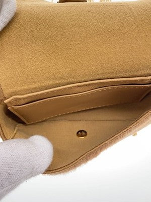 FENDI NANO BUCKET SHOULDER BAG CAMEL 7AR844 - EXCELLENT CONDITION - WITH BOX