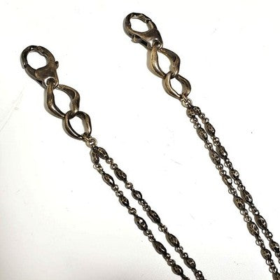 BLOODY MARY ARENA WALLET CHAIN 925 SILVER BLACK COATING JAPAN LUXURY RARE