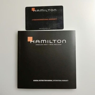 HAMILTON KHAKI FIELD AUTOMATIC H70455553 38MM WHITE DIAL LEATHER WATCH BOX