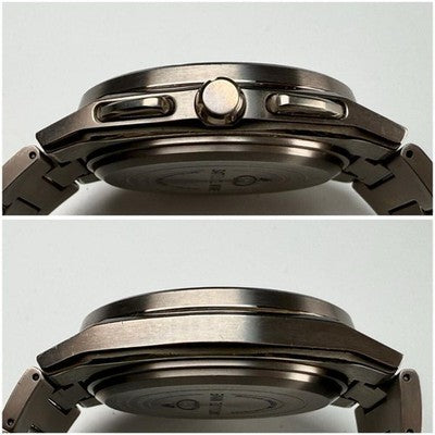 CITIZEN SATELLITE WAVE F100 T021085 ECO DRIVE TITANIUM RADIO CONTROLLED WATCH