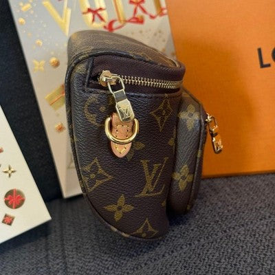 LOUIS VUITTON MONOGRAM M82335 MINI BUMBAG SHOULDER BAG   W/BOX