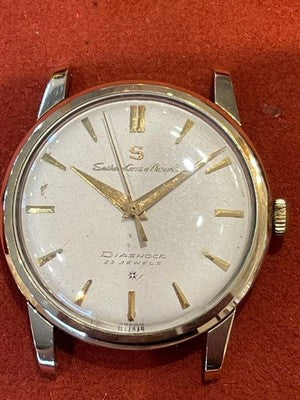 SEIKO LORD MARVEL MEN'S WRISTWATCH EARLY REF.14057 14KGF 1959S ROUND FACE JAPAN