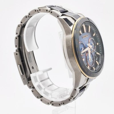 SEIKO ASTRON SBXC007 5X DUAL TIME GPS SOLAR WATCH LIMITED RARE JAPAN