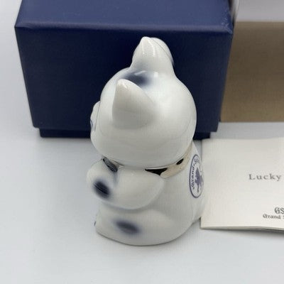 GRAND SEIKO LUCKY CAT WHITE SETO WARE MEN WOMEN LUCKY CAT WRISTWATCH NOVELTY