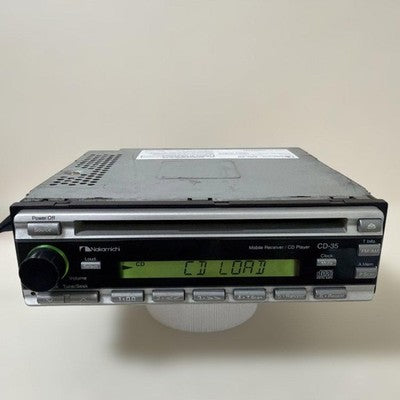 NAKAMICHI CD-35 MOBILE RECEIVER CD PLAYER CAR AUDIO HEAD UNIT MANUAL HARNESS