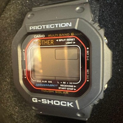 G-SHOCK X MOTHER GW-M5610UMOT21-1JR MEN'S DIGITAL WRISTWATCH COLOR BLACK