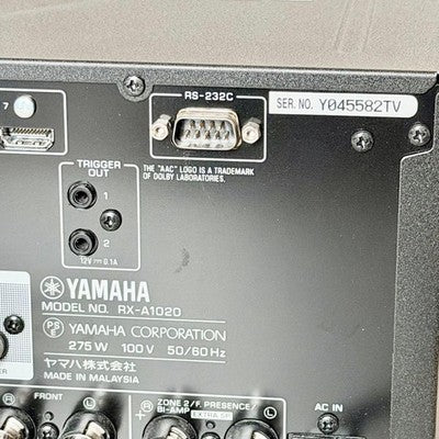 YAMAHA RX-A1020 AVENTAGE SERIES HIGH-CLASS AV RECEIVER -EXCELLENT++++