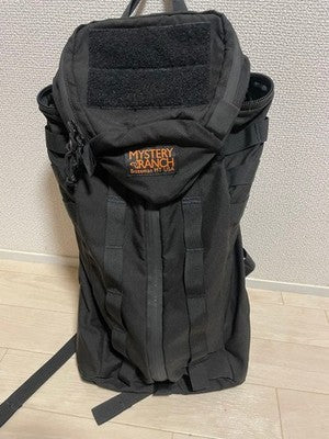 MYSTERY RANCH 1-DAY ASSAULT BACKPACK ORANGE TAG USA BLACK USED