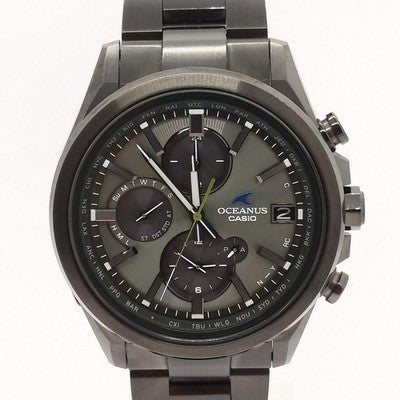 CASIO OCEANUS OCW-T4000BA-1A3JF TITANIUM SOLAR BLUETOOTH WATCH BOX WARRANTY