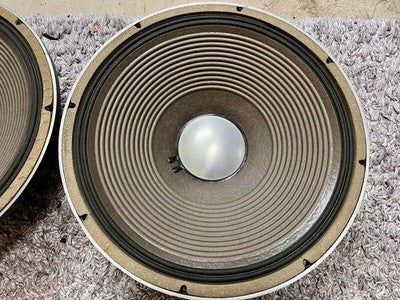 JBL E140-8 38CM WOOFER SPEAKER UNITS - PAIR - TESTED & WORKING