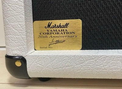 MARSHALL VALVESTATE V80 8080 YAMAHA 20TH ANNIVERSARY LIMITED WHITE AMP