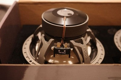 FOCAL K2 POWER EC 165 K COAXIAL SPEAKERS 6.5IN CAR AUDIO ALMOST UNUSED