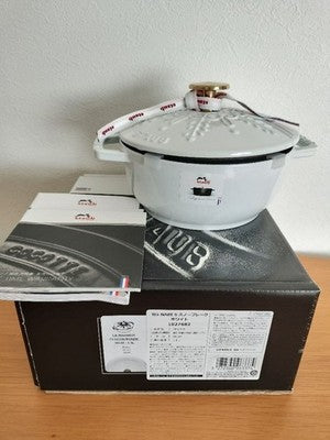 STAUB WA-NABE S 16CM 1.1L WHITE SNOWFLAKE MINT