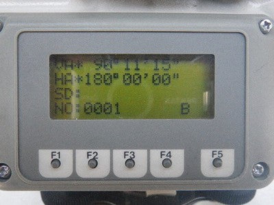 NIKON GF-10 TOTAL STATION - ANGLE & DISTANCE - FOR PARTS OR NOT WORKING