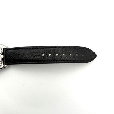 BREITLING WINGS A10050 AUTOMATIC WATCH BLACK DIAL STAINLESS STEEL MENS 38MM