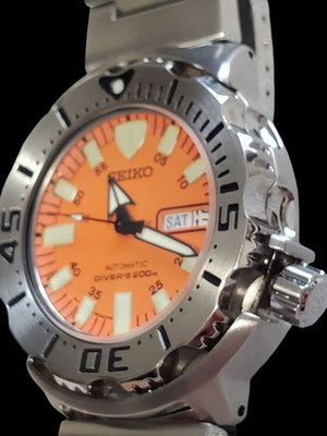 SEIKO ORANGE MONSTER DIVER'S 200M SKX781K 7S26-0350 AUTOMATIC MEN'S WATCH