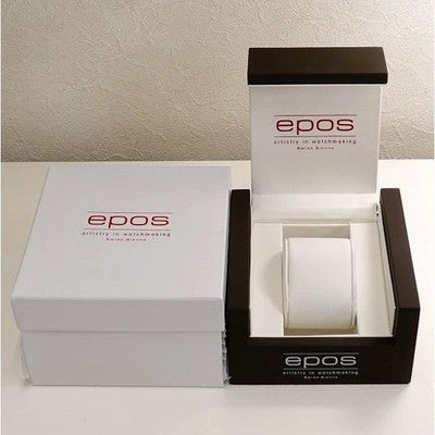 EPOS 3442BSGYM SPORTIVE MEN'S WRISTWATCH AUTOMATIC ROUND FACE SKELETON BACK