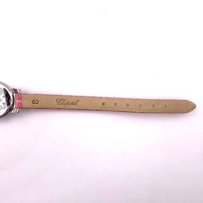 LOUIS VUITTON TAMBOUR BIJOU SECRET Q151R QUARTZ DIAMOND PINK DIAL LADY'S WATCH