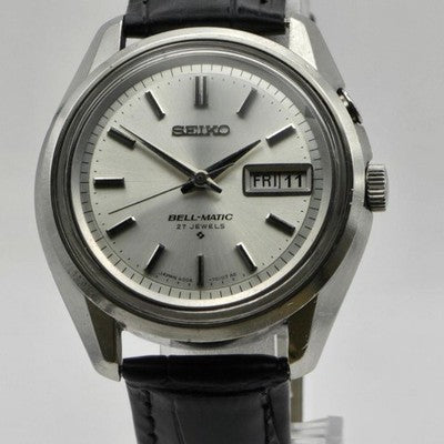 SEIKO VINTAGE BELL-MATIC 27 JEWELS AUTOMATIC WATCH 1969 RARE MODEL