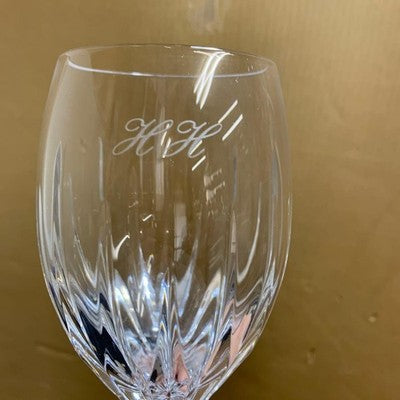 BACCARAT PAIR WINE GLASS JUPITER SET OF 2 EXCELLENT++++