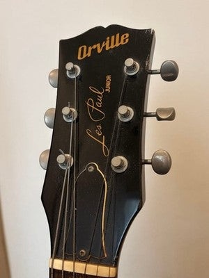 ORVILLE LES PAUL JUNIOR DC SUNBURST ELECTRIC GUITAR ALL ORIGINAL