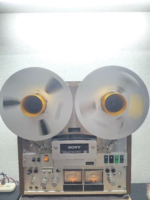 SONY TC-7660 OPEN REEL TAPE DECK RECORDER TESTED WORKING JAPAN 100V
