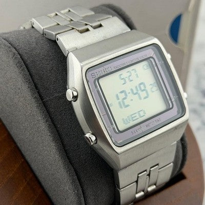 SEIKO S760-0AA0 SBPG001 SOLAR WRISTWATCH 38MM WORKING RARE JAPAN