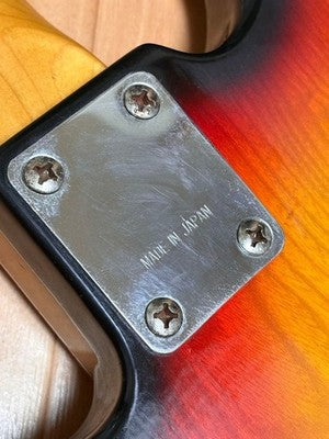 YAMAHA PULSER BASS PB-400 VINTAGE SUNBURST ELECTRIC BASS GUITAR WITH STRAP CASE