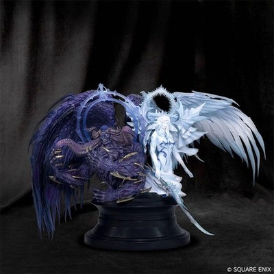 FINAL FANTASY XIV ZODIARK & HYDAELYN MASTER QUALITY FIGURE FFXIV COLLECTIBLE