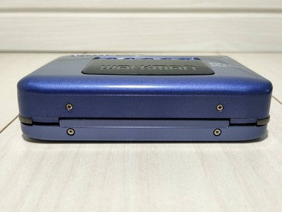 SONY WM-FX77 WALKMAN BLUE OPERATION CONFIRMED EXCELLENT CONDITION FROM JAPAN