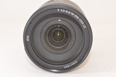 SONY E 18-200MM F3.5-6.3 OSS LE SEL18200LE HIGH-MAGNIFICATION ZOOM LENS AS IS