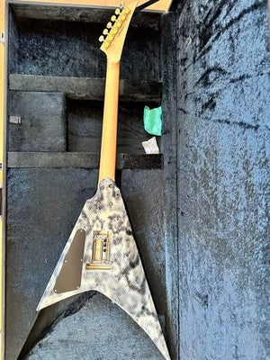 ESP RANDY RHOADS V ELECTRIC GUITAR GRAPHIC SNAKE EMG ACTIVE PICKUPS