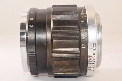 LEOTAX LEONON 5CM 50MM F2 L39 LEICA MOUNT STANDARD LENS FROM JAPAN EXCELLENT++++