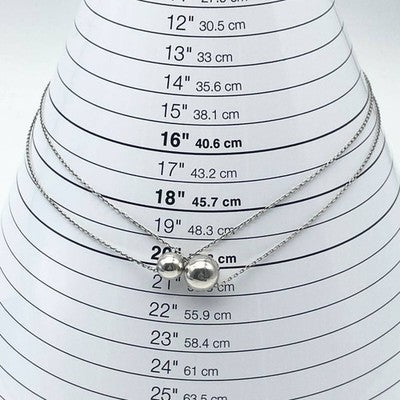 GEORG JENSEN CAVE BALL NECKLACE STERLING SILVER 925 LONG 92CM CLEANED