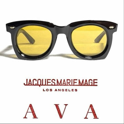JACQUES MARIE MAGE AVA SUNGLASSES ECLIPSE BLACK GOLD 500 LTD CIRCA COLLECTION