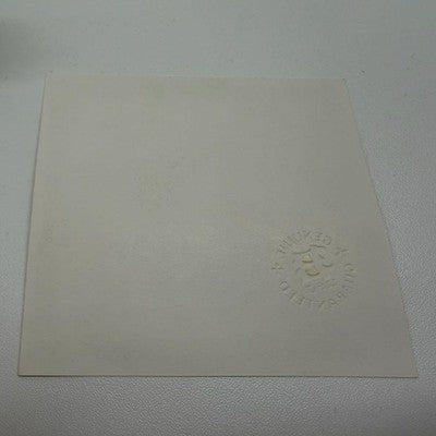 BILL WALL LEATHER CHERRY BLOSSOM RING US 10 SILVER FLORAL DESIGN GUARANTEE CARD